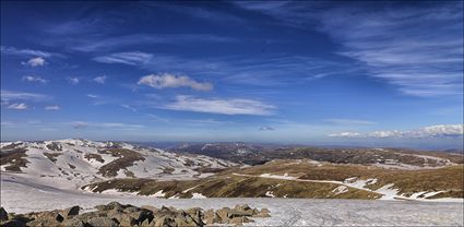 View from Summit  Kosciuszko NP - NSW T (PBH4 00 10607)